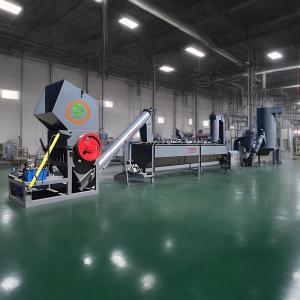 China Waste Plastic PP PE Recycling Washing Production Line with High Capacity in Recycling factory