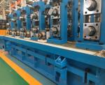 Rectangle Ss Steel Pipe Manufacturing Machine / MS Tube Mill Machine Line