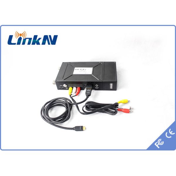 Manpack Portable AES256 COFDM Digital Video Transmitter PSK HDMI & CVBS H.264 Low Delay AES256 Encryption