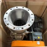 Large Cement High Pressure Rotary Airlock Valve Feeder With Adapter Flanged