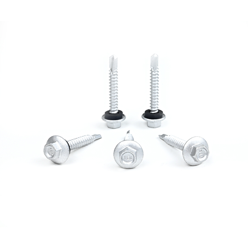 Electrical 38mm Self Drilling Roofing Screws with Rubber Washer and Ideal