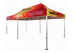 China Red Heavy Duty Folding Tent , Outdoor Pop Up Canopy Tent Easy To Assemble factory