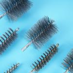 Custom Size Steel Wire Pipe Brush Chimney Cleaning Brush For Pipe Boiler