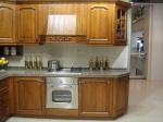 Oak solid wood kitchen cabinet,Arc top kitchen cabinet door,Raised kitchen