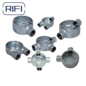 China Custom 20mm Junction Box BS EN61386 3 Way Outdoor Electrical factory