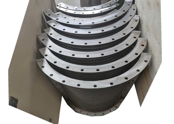 100um Static Sieve Manual Bar Wedge Wire Filter Screen