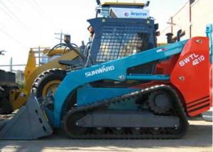 China Crawler SUNWARD Skid Steer Rental with Auto Leveling System ROPS / FOPS factory