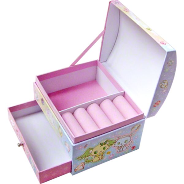 China Drawer And Lid Hinged Base With Extend Flap Two In One Hard Card Toy Packaging factory