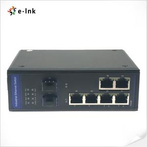 China IEEE 802.1Q 4 Port Din Rail Industrial PoE Switch ethernet Wall Mount factory