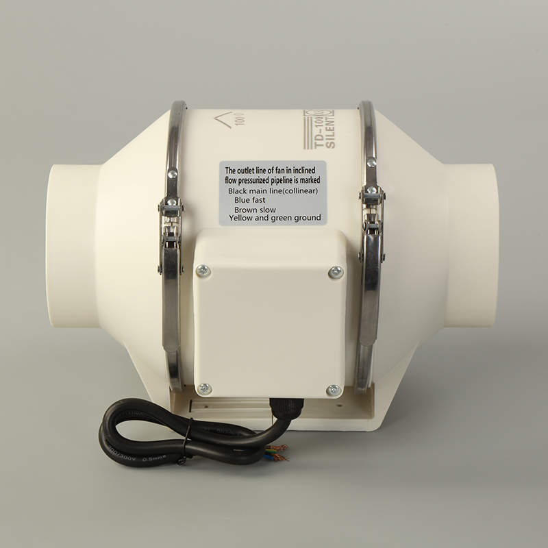 150mm 8 Inch Inline Duct Fan 240V Plastic AC Ventilation Wall Fan
