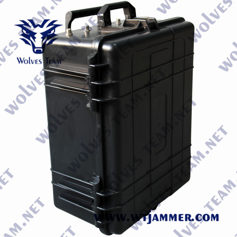 600W Military Waterproof Outdoor Portable VIP Protection RF GPS WIFI Signal UAV Drone Jammer