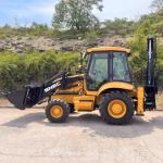 Oversize Loader Machinery 2500kg Telescopic Loader 388 Front End Loader Backhoe