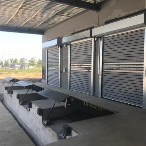 China 220V Exterior Aluminum Shutter White Push Button Automatic Roller Door on sale
