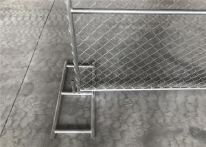 China chain wire portable panel fence/American model 6'x12' temporary chain link fence for yard factory