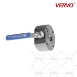 Dn50 Wafer Type Ball Valve Forged Steel LF2 2 Inch 150 Lb Lever API 6D Full Bore