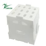 Asparagus Corrugated Plastic Produce Boxes Food Grade Black White