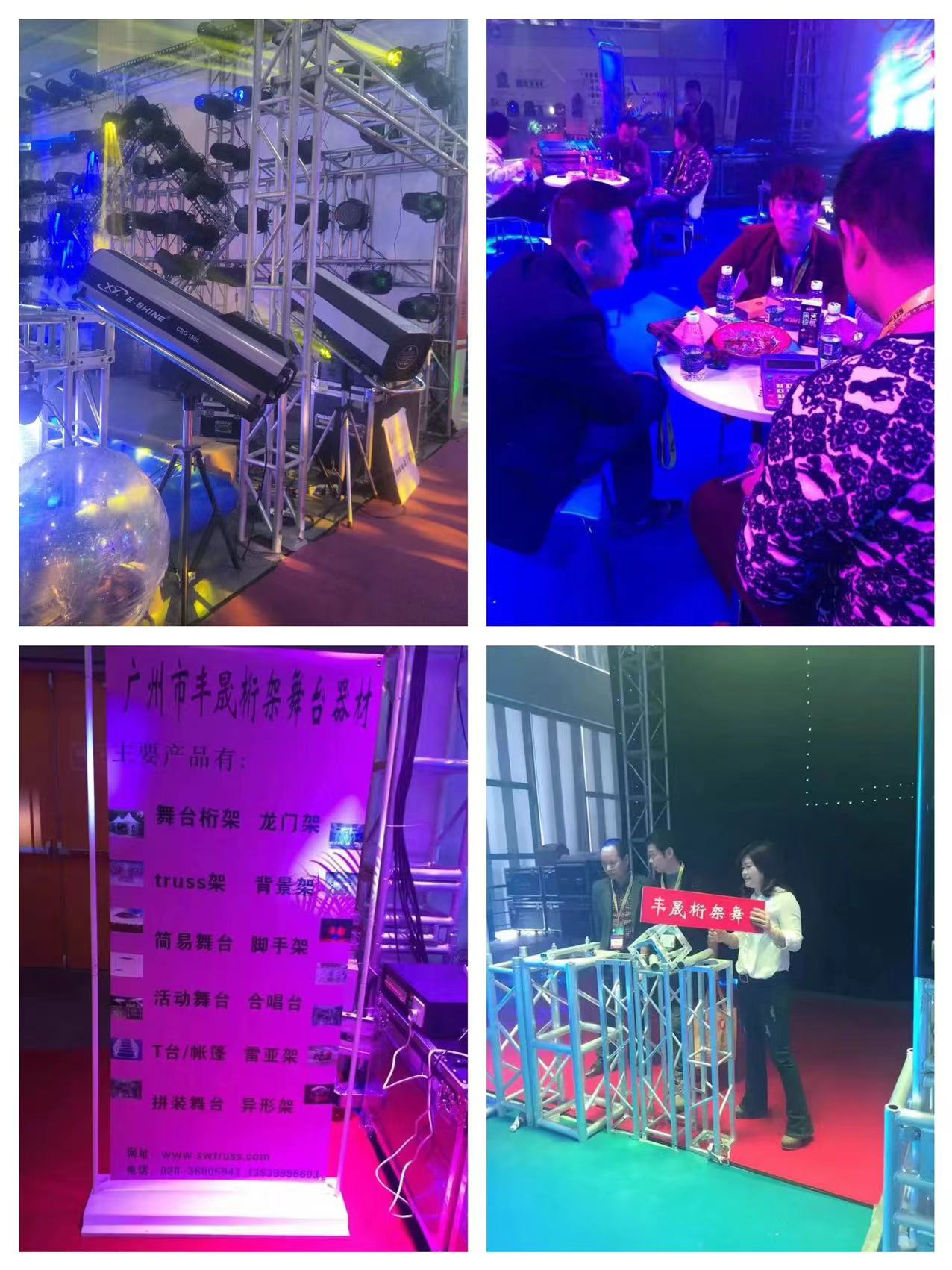 Adjustable Aluminum Folding Stage Platform With Alloy Stair Rise