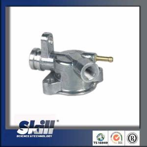 China Piaggio Car Thermostat Housing 42±0.1mm Center Distance Rc1/8 Screw Tap factory