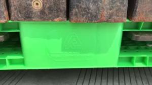 China 1500*1500mm Large size heavy-duty double-faced plastic pallet factory
