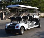 48V Multi Passenger Electric Golf Buggy , 8 Person Golf Cart With LED Headlight