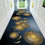 Chinese Style Corridor Runner Rug Hallway Carpet Runners Non Slip