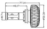 BB-3SHL-H11W-CR-2200LM
