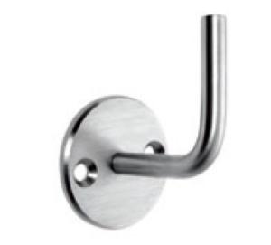 China 304 316 Stainless Steel Railing Components , Welding Wall Mounted Handrail Bracket factory