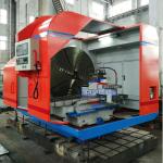 Floor Type Heavy Duty Horizontal Face Lathe Machine CW6180 CW6280 Manual