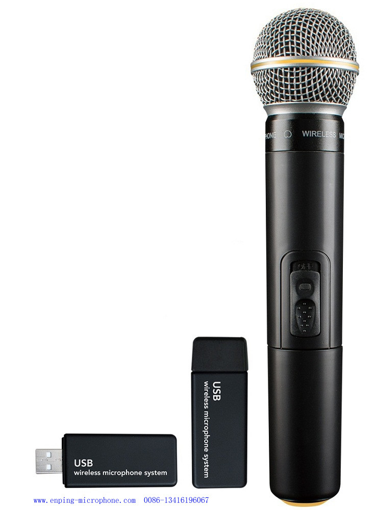 C2 computer VHF wireless microphone / USB receiver