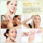 Private Label Moisturizing Neroli Skin Care Massage Oil Natural Rosemary