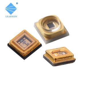 China Narrow Wavelength 265-285nm 395-405nm UVAC SMD LED Chip 0.5W 6-8mW 20-40mW factory