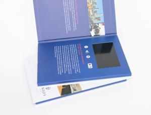 China 1G / 2G Customized video brochure card , lcd video mailer for opening veremonies factory