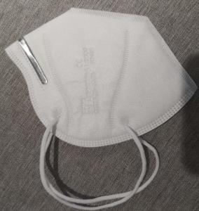 China 4 Ply Pm2.5 Kn95 Dust Mask Flat Fold Earloop Non Woven Fabric Mask factory