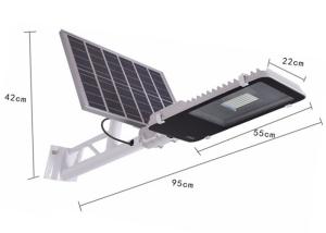 China 60 Watt Radar Sensor Luminaria Solar Light For Led Streetlight factory