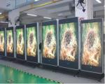P3 Indoor Outdoor Floor Standing Smart Led Poster Display HD 1080P Totem