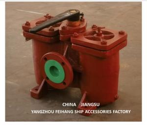 China Marine Duplex Oil Strainers Model AS50-0.16/0.09 Cb/T425-94 marine duplex oil filters factory