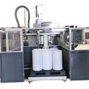 China Automatic Pallet Filling Machine for 60L-200L Drums and 1000L IBC with 220V-440V Voltage and 1 Year Warranty on sale