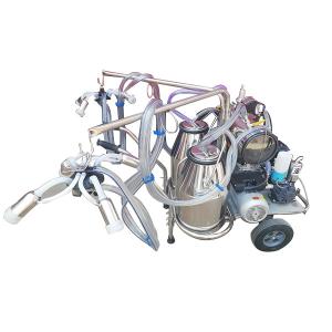 China ISO Gas Pulsation Cow Milk Sucking Machine 95kg Automatic Dairy Cow Milkers factory