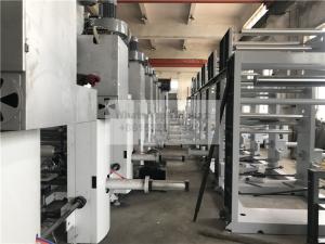 Multi Color Automatic Printing Machine Heat Transfer Plastic Film Rotogravure Press Printer