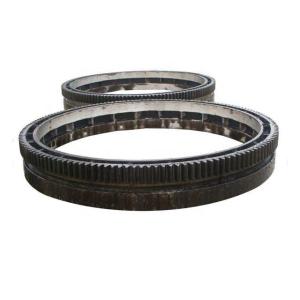 China Ball Mill Alloy Steel CNC Machining customized Forging Large Ring Gear factory