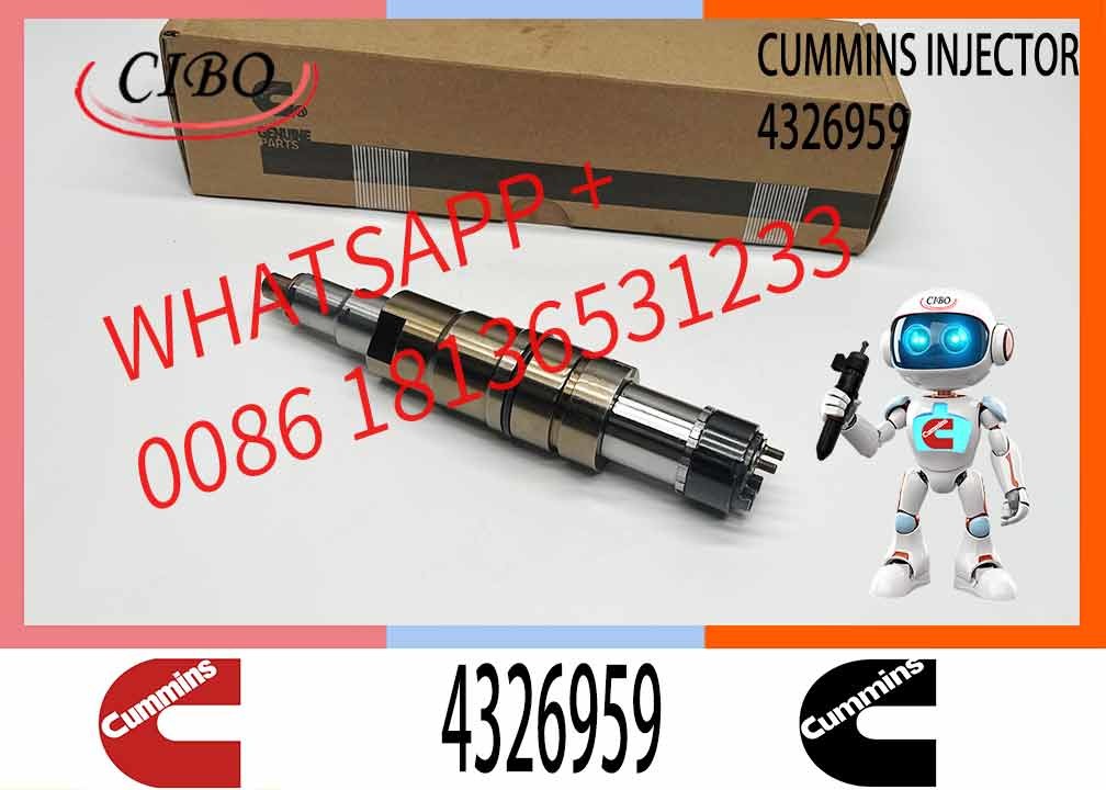 XPI Common Rail Injector 4307217 Auto Parts Fuel Injector Nozzle 4307217 4326959