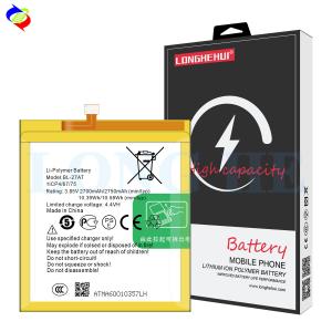 China Tecno Phantom 6 A6 BL-27AT 3.85V 2750mAh Lithium Ion Polymer Replacement Battery factory