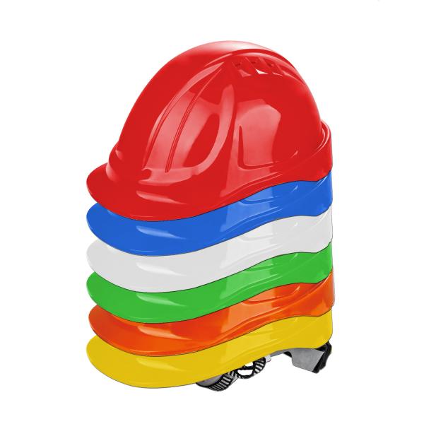 Custom Logo T129 CE Certified PE Safety Helmet for Construction Adjustable