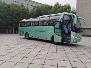 China LHD Rear Engine Steel Chassis Used Passenger Bus 47 Seats ZK6100 factory