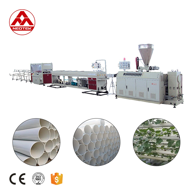 23000 KG Capacity PVC Four Strand Pipe Extrusion Line for Manufacturing Plant