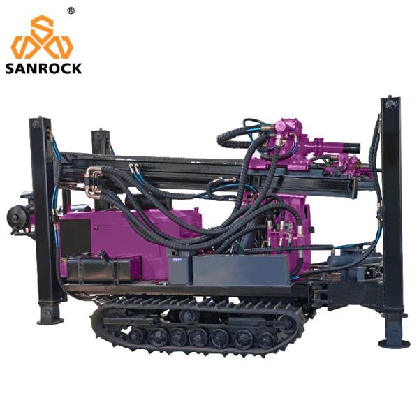 Crawler Water Well Drilling Rig Hydraulic Drilling Machine Deep Water Well