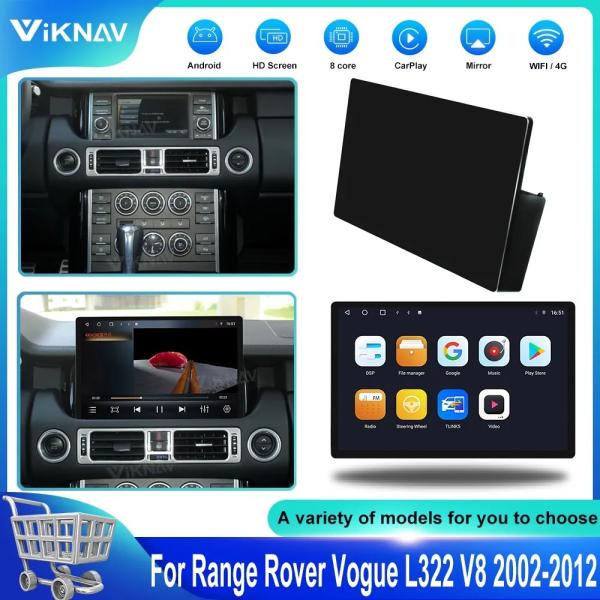 13 inch Touch Screen Stereo For 2002-2012 Range Rover Vogue Multimedia Player