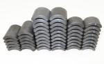 Widely Used Arc Shape Permanent Ferrite 360 Magnet For PMDC Motor