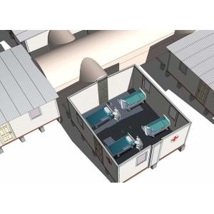 Sandwich Panel Isolation Room Customize Well Insulated Prefab House Modular