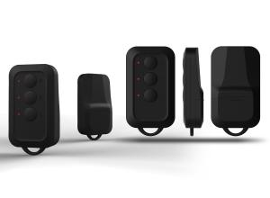 China Multi Frequency Garage Door Remote Control Black Color 2.4G Connectivity CE Certification factory